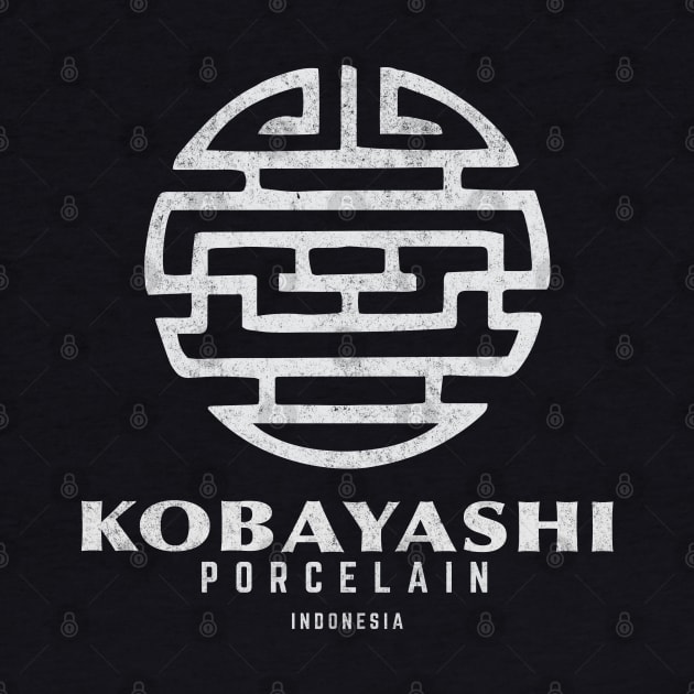 Kobayashi Porcelain - vintage logo by BodinStreet